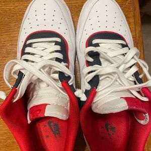 COPY - Nike Air Force 1 07 LV8 1  White/Red/Blue